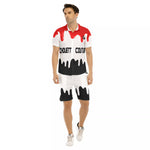 DRIPPIN RED Men's Short Sleeve Shirt Sets