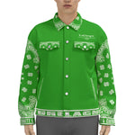 BANDANA V.I.P GREEN Unisex Lapel Jacket