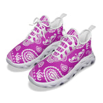 BANDANA PAISLEY GRAPES Women's Sports Shoes