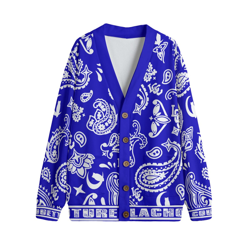 BANDANA PAISLEY Cs'UP Unisex Cardigan With Button Closure