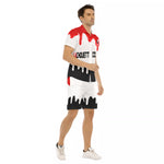 DRIPPIN RED Men's Short Sleeve Shirt Sets