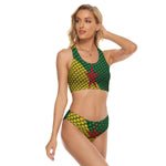 LCC YANAZER Women's Bandage One-piece Swimsuit