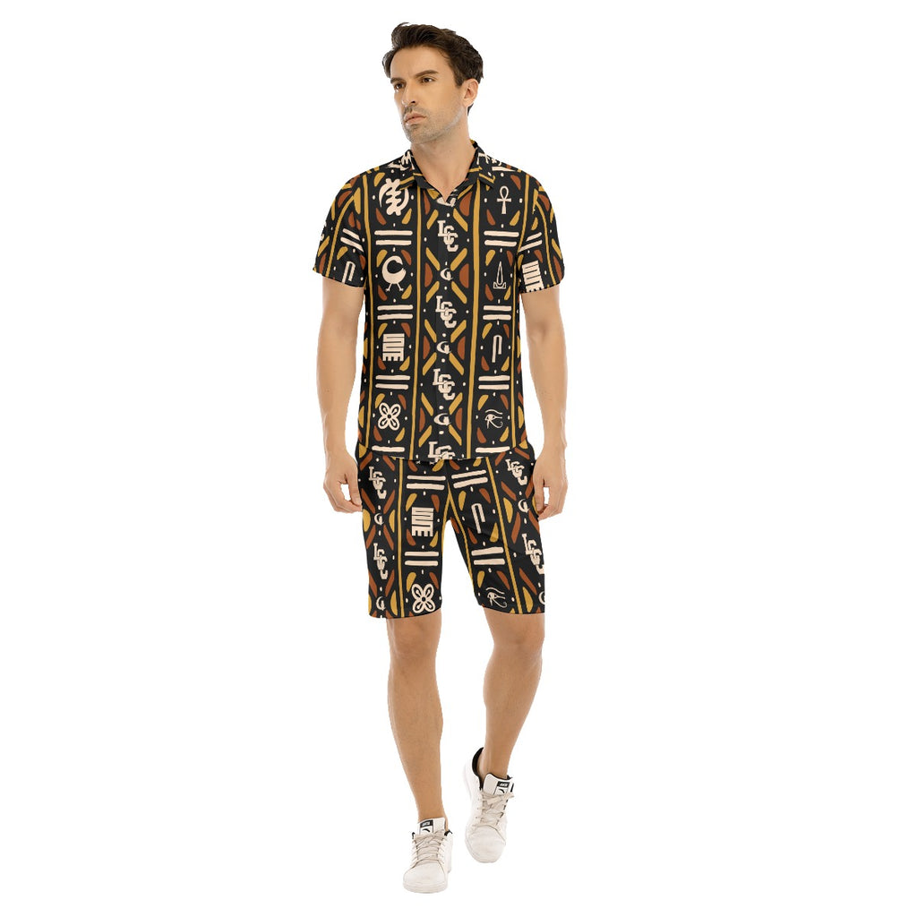 BOGOLAN KMT Men's Short Sleeve Shirt Sets
