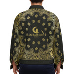 BANDANA GOLD Unisex Lapel Jacket