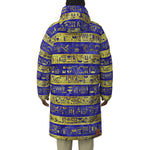 HIEROGLYPH DELUXE Unisex Long Down Jacket
