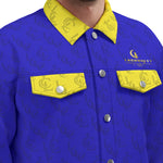 LCC SLAUSON Unisex Lapel Jacket Cotton