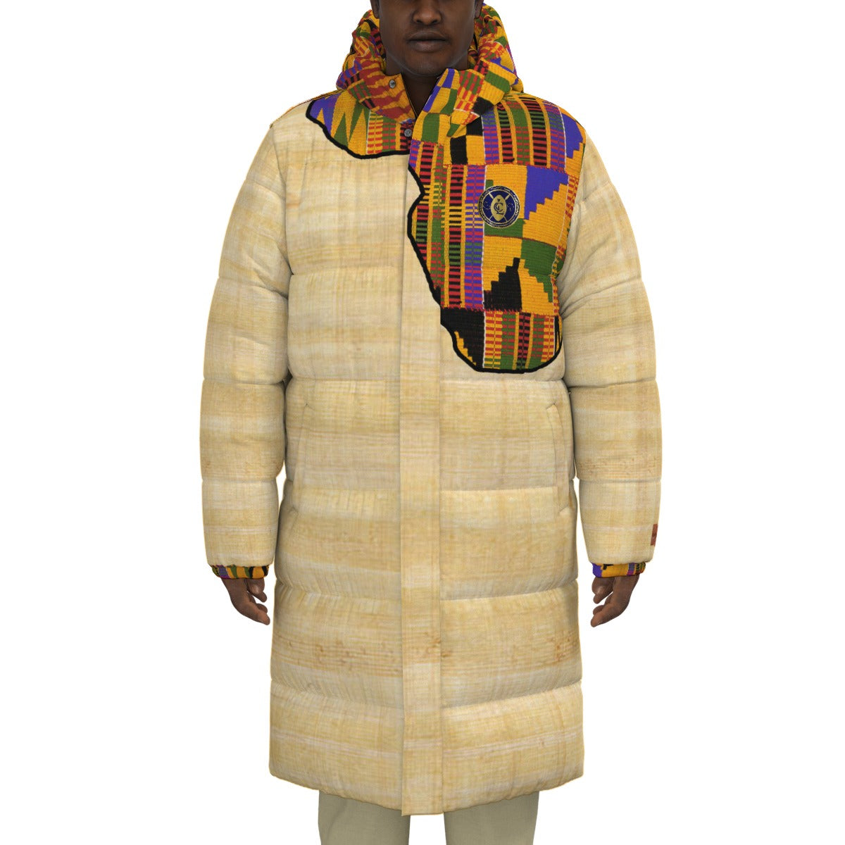 NIL VALLEY Unisex Long Down Jacket