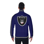 EAZY-E RUTHLESS NAVY Men's Stand Collar Jacket
