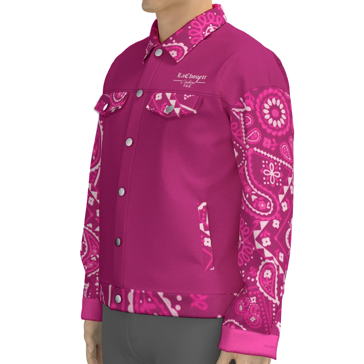 BANDANA VIRAL GRAPES Unisex Lapel Jacket