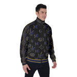 LCC WEEDY ROYAL BLC  Men's Stand Collar Jacket