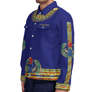 MEDJAY BLEU Unisex Lapel Jacket