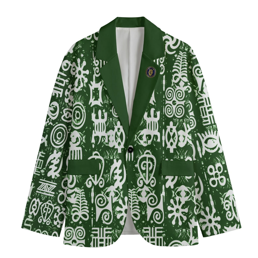 ADINKRA MXGRN Men's Casual Blazer