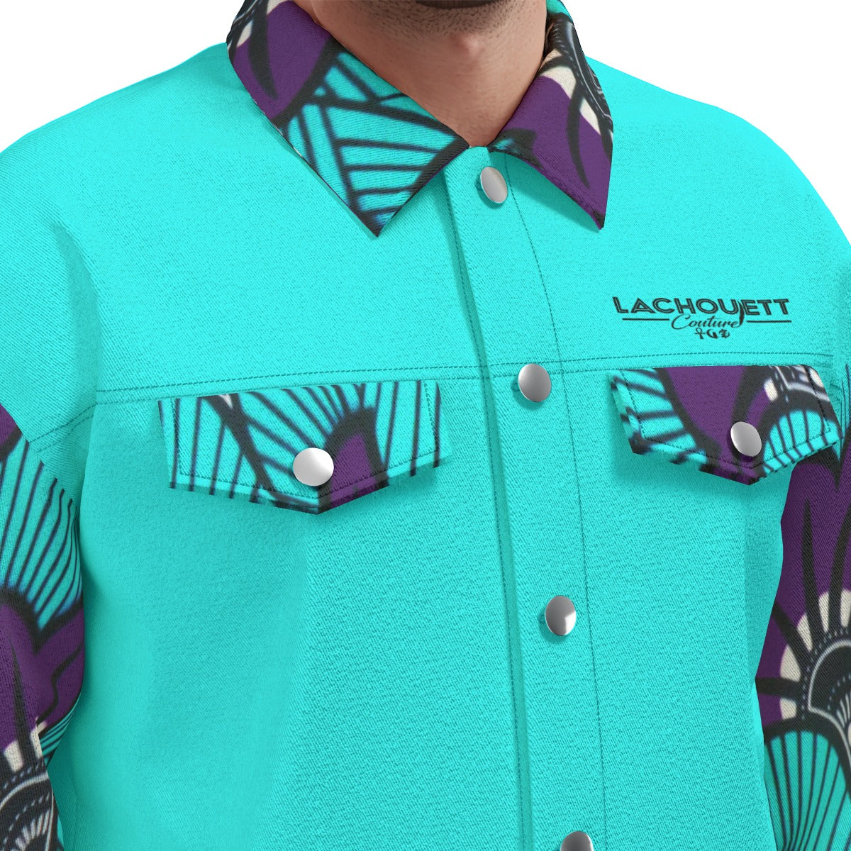 AFRIKAN FLOWER Unisex Lapel Jacket