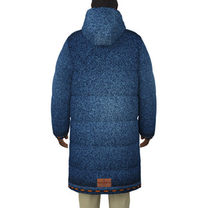 DENIM LCC Unisex Long Down Jacket