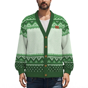 LCC KNITTED GREEN Unisex Cardigan