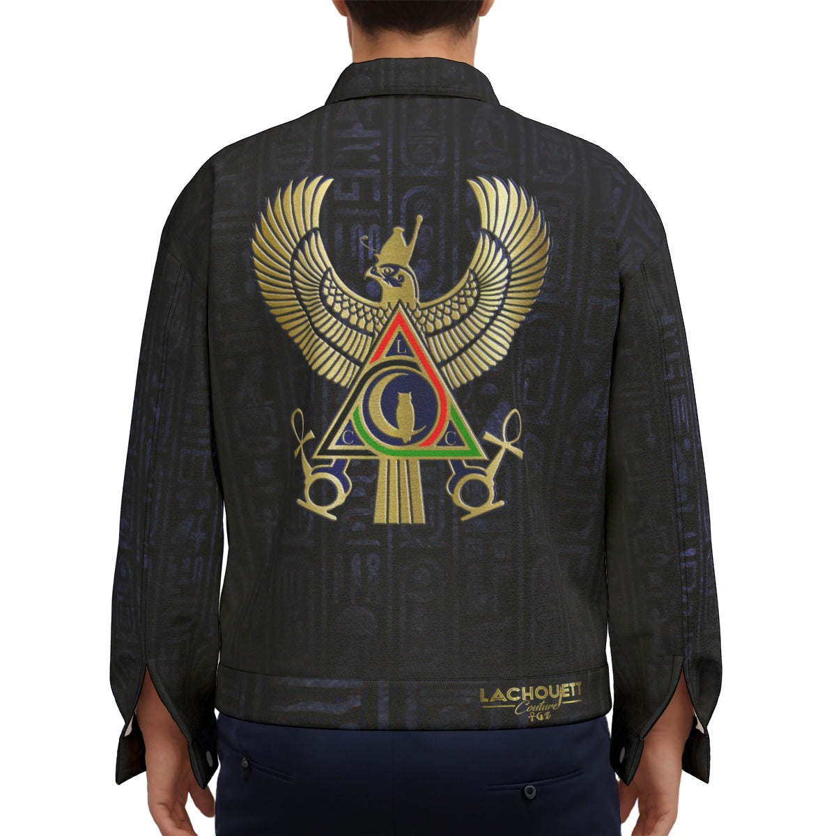 HORUS LCC Unisex Lapel Jacket Cotton