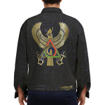 HORUS LCC Unisex Lapel Jacket Cotton