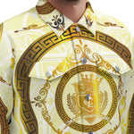 LCC RICH WHT Unisex Lapel Jacket