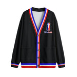 WESTSIDE WHT Unisex V-neck Cardigan With Button Closure