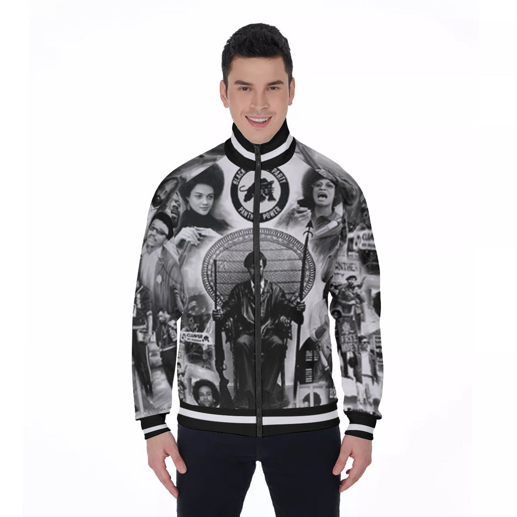 BLACK PANTHER PARTY Men's Stand Collar Jacket