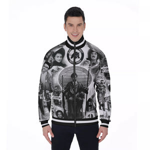 BLACK PANTHER PARTY Men's Stand Collar Jacket