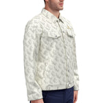 LCC WHT Unisex Lapel Jacket  Cotton