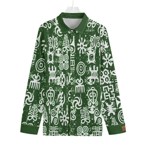 ADINKRA MXGRN Men's Shirt Cotton poplin