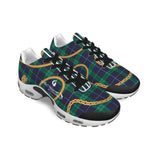 PLAID IN GOLD Men's Air Cushion Shoes