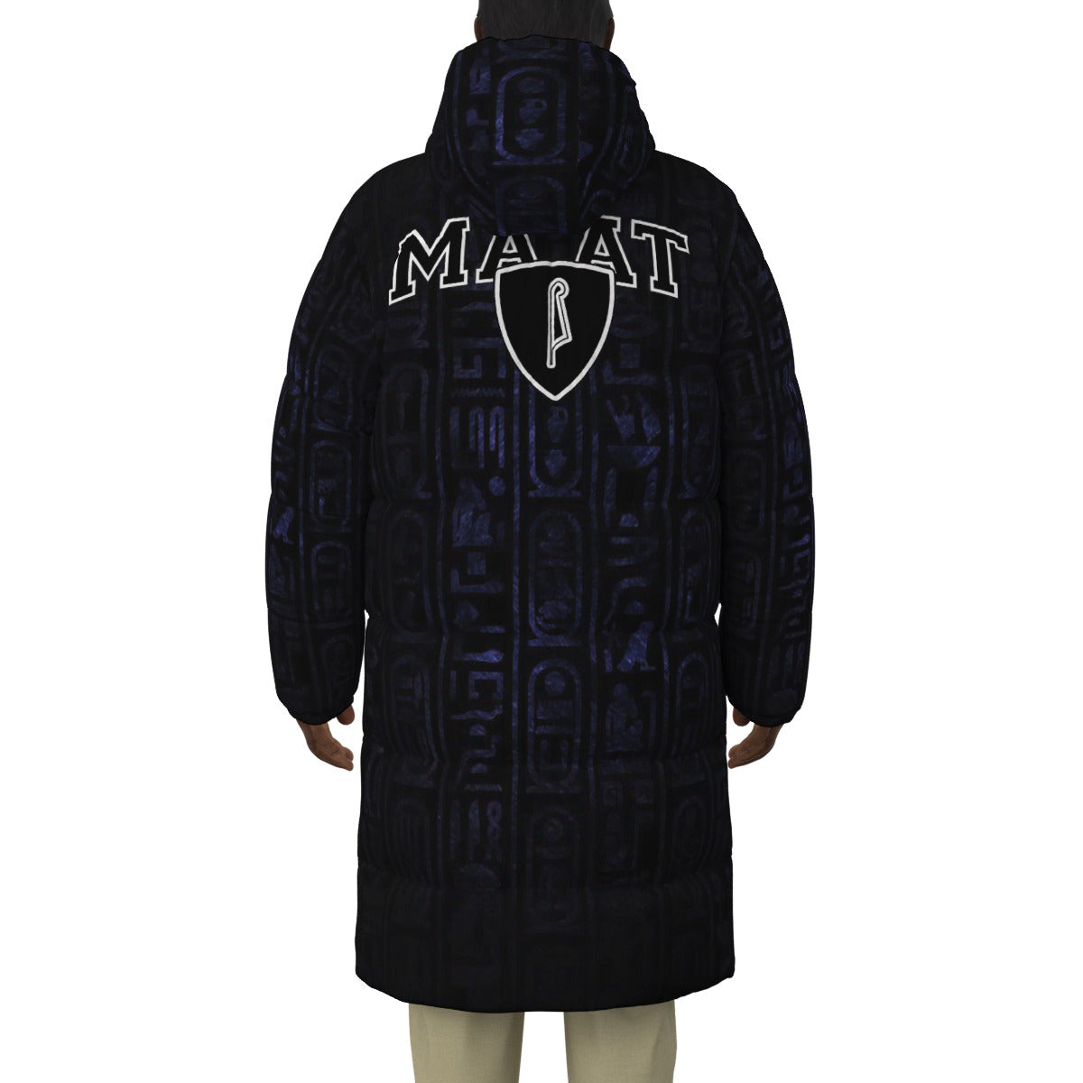 HOTEP MA'AT Unisex Long Down Jacket