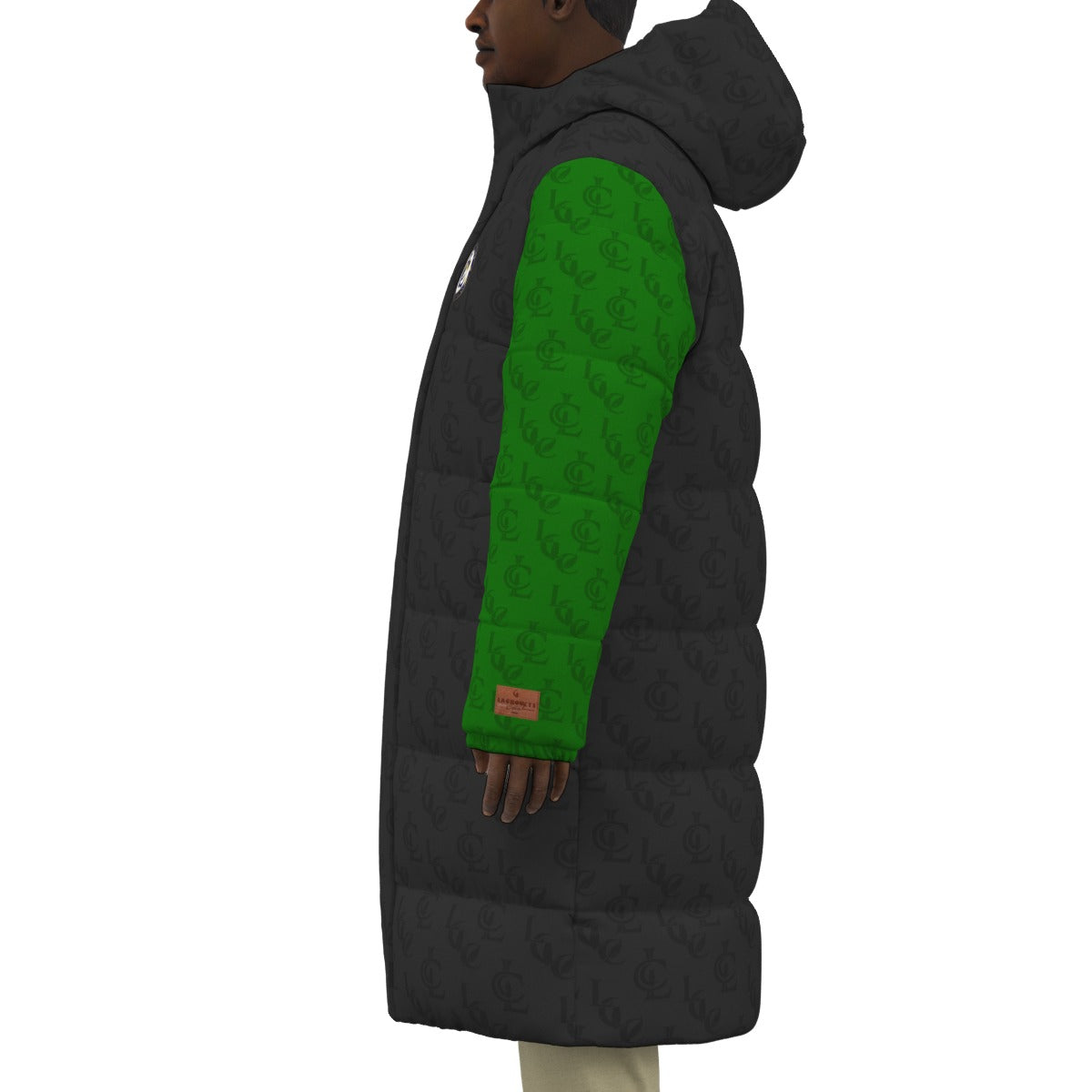 LCC RBG Unisex Long Down Jacket