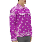 BANDANA FULLY GRAPES Unisex Lapel Jacket