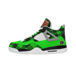 DUSTY PLAID GREEN Air Chouett Shoes