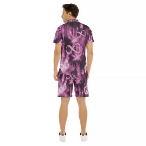 INFINITY GRAPE Men's Short Sleeve Shirt Sets