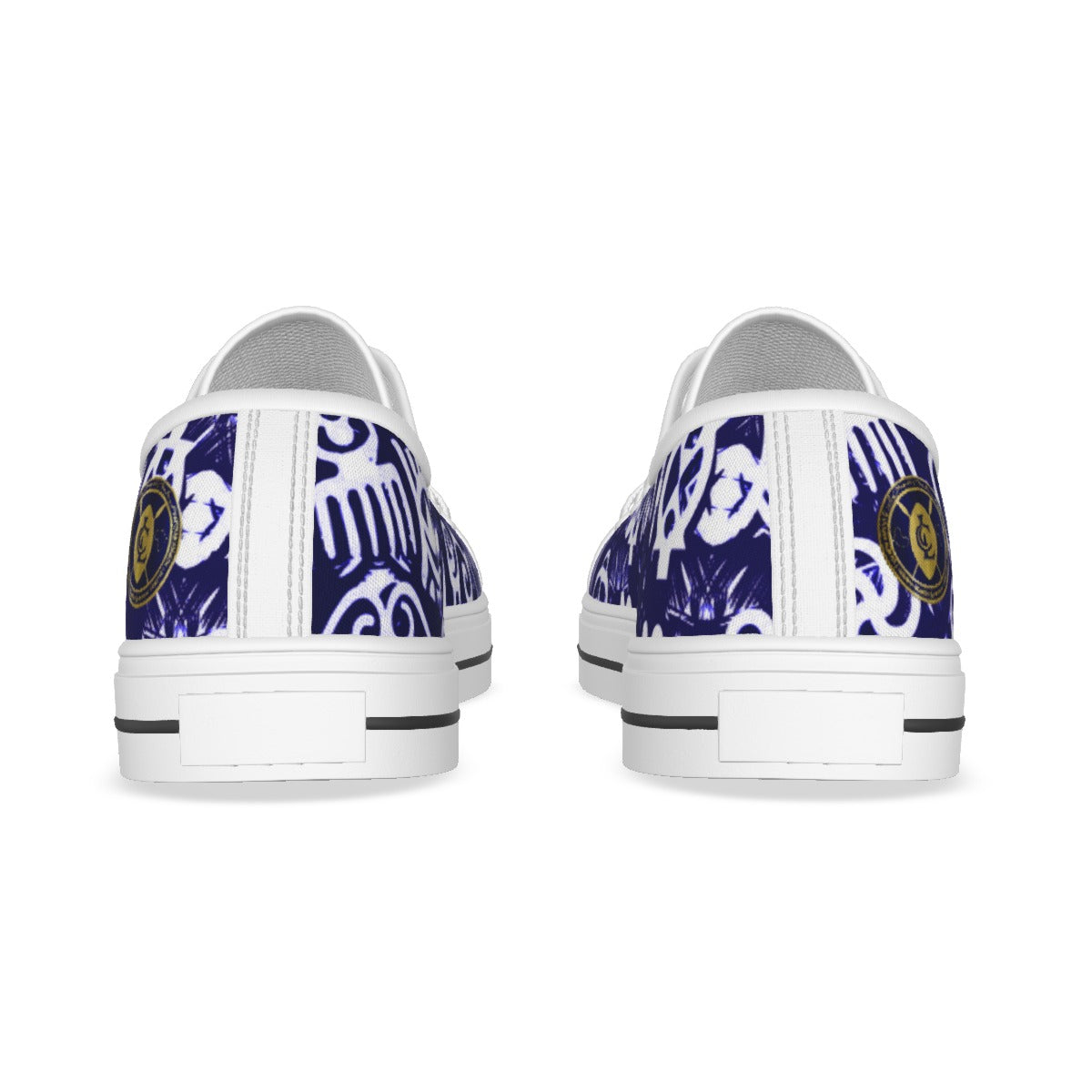 ADINKRA MXBLUE Children's Canvas Shoes