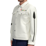 REVOLUTION WHT Unisex Lapel Jacket Cotton