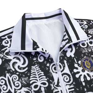 ADINKRA MXBLC Unisex Stand Collar Jacket