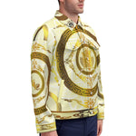 LCC RICH WHT Unisex Lapel Jacket