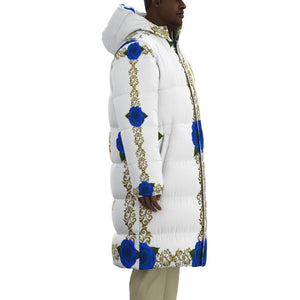 BROSES Unisex Long Down Jacket