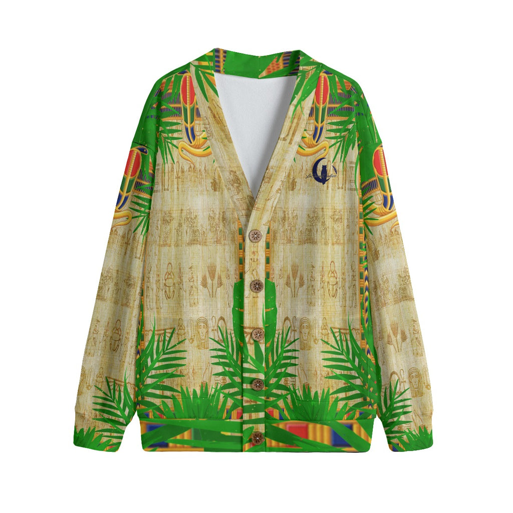SKI MASK LCC Unisex V-neck Cardigan With Button Closure