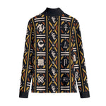 BOGOLAN KMT Women's Stand-up Collar T-shirt