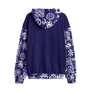 ADINKRA MXBLUE Unisex Fleece Hoodie