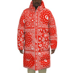 BANDANA MIX Bs'UP Unisex Long Down Jacket