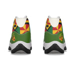 KENTE BUTAN KAKI High Top Basketball Shoes