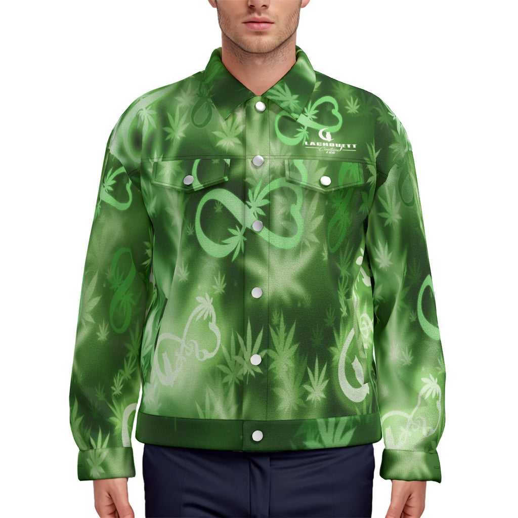 INFINITY GREEN Unisex Lapel Jacket