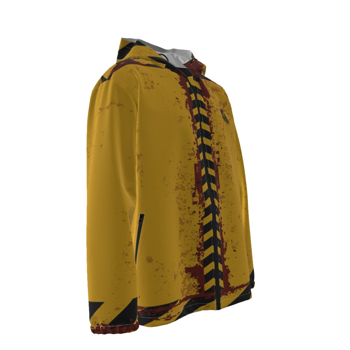 BEWARE Hooded Zipper Windproof Jacket