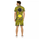 PRIVILEGE YLW Men's Short Sleeve Shirt Sets