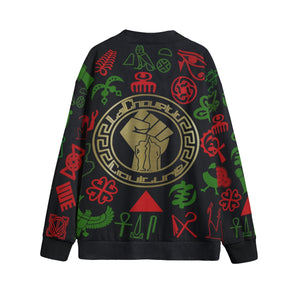 KMT WORLD Unisex V-neck Cardigan With Button Closure
