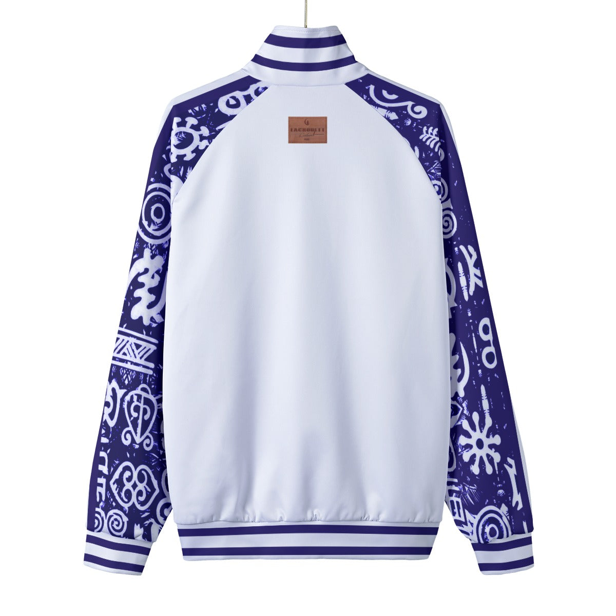 ADINKRA MXBLUE 1 Unisex Stand Collar Jacket