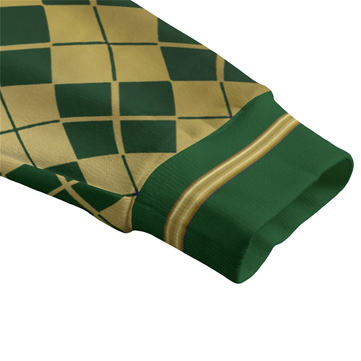 ARLEQUIN GREEN Unisex Cardigan With Button Closure