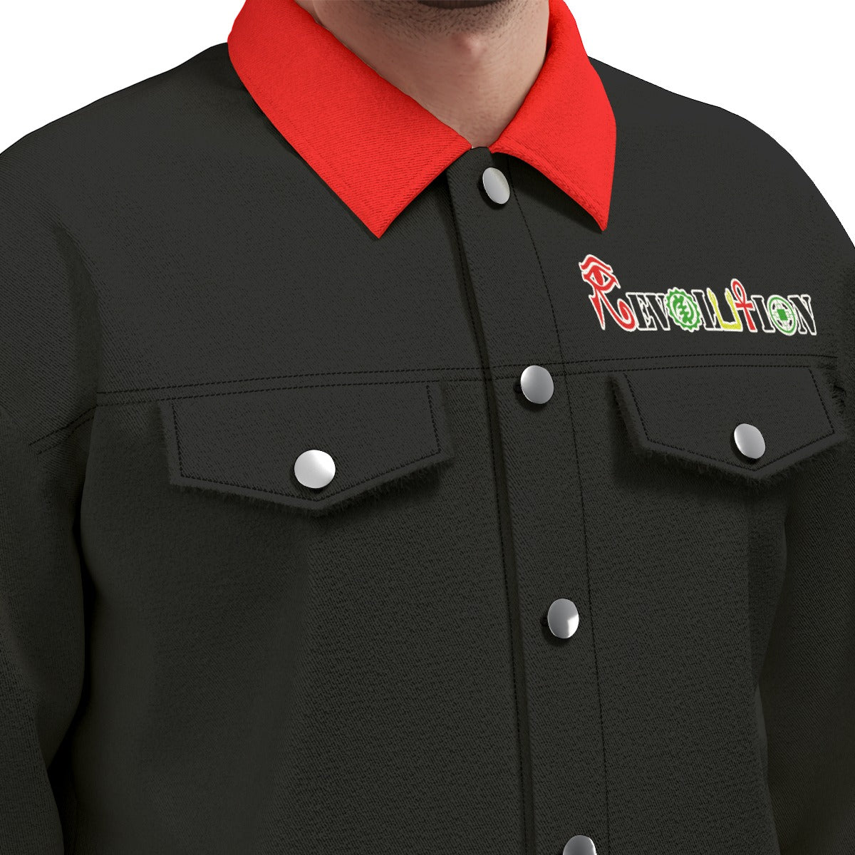 REVOLUTION RBG Unisex Lapel Jacket  Cotton